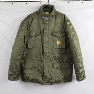 Billionaire Boys Club Jacket Mens XL Camo Heavy Green Hooded Parka Streetwear - Picture 1 of 15