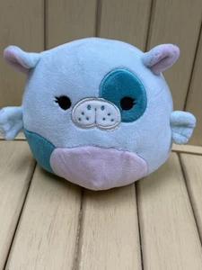 NUEVO Squishmallows 5” pulgadas Maureen The Blue Sea Cow Perfumado Mystery Squad - Imagen 1 de 6