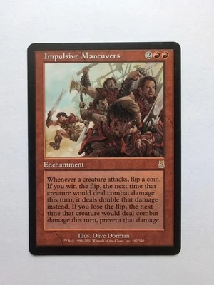 MTG Impulsive Maneuvers (ODY) Odyssey Regular Rare 197/350 - Image 1 of 2