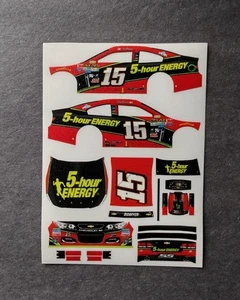 2016 Custom Clint Bowyer #15 5 Hour Energy 1/64 Peel & Stick Decals - Picture 1 of 1