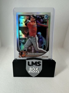 2025 Bowman Chrome - Jackson Holliday, Jackson Holliday #16 Refractor /499 - Picture 1 of 2