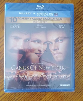 Gangs of New York Blu Ray DVD Leonardo DiCaprio Daniel Day-Lewis Sealed New - Image 1 of 3