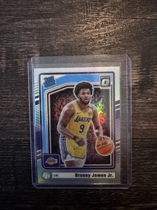 2024-25 Panini Donruss Optic #282 Bronny James HOLO PLATA Clasificado Novato 🔥Lakers - Imagen 1 de 2