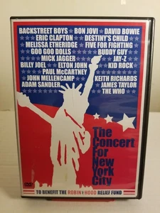 The Concert for New York City 2002 (DVD 2 📀📀 SET)  80 Songs! Sony MINT COND - Imagen 1 de 10