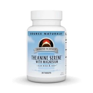 Source Naturals, Inc. Theanine Serene 30 Tablet - Picture 1 of 1