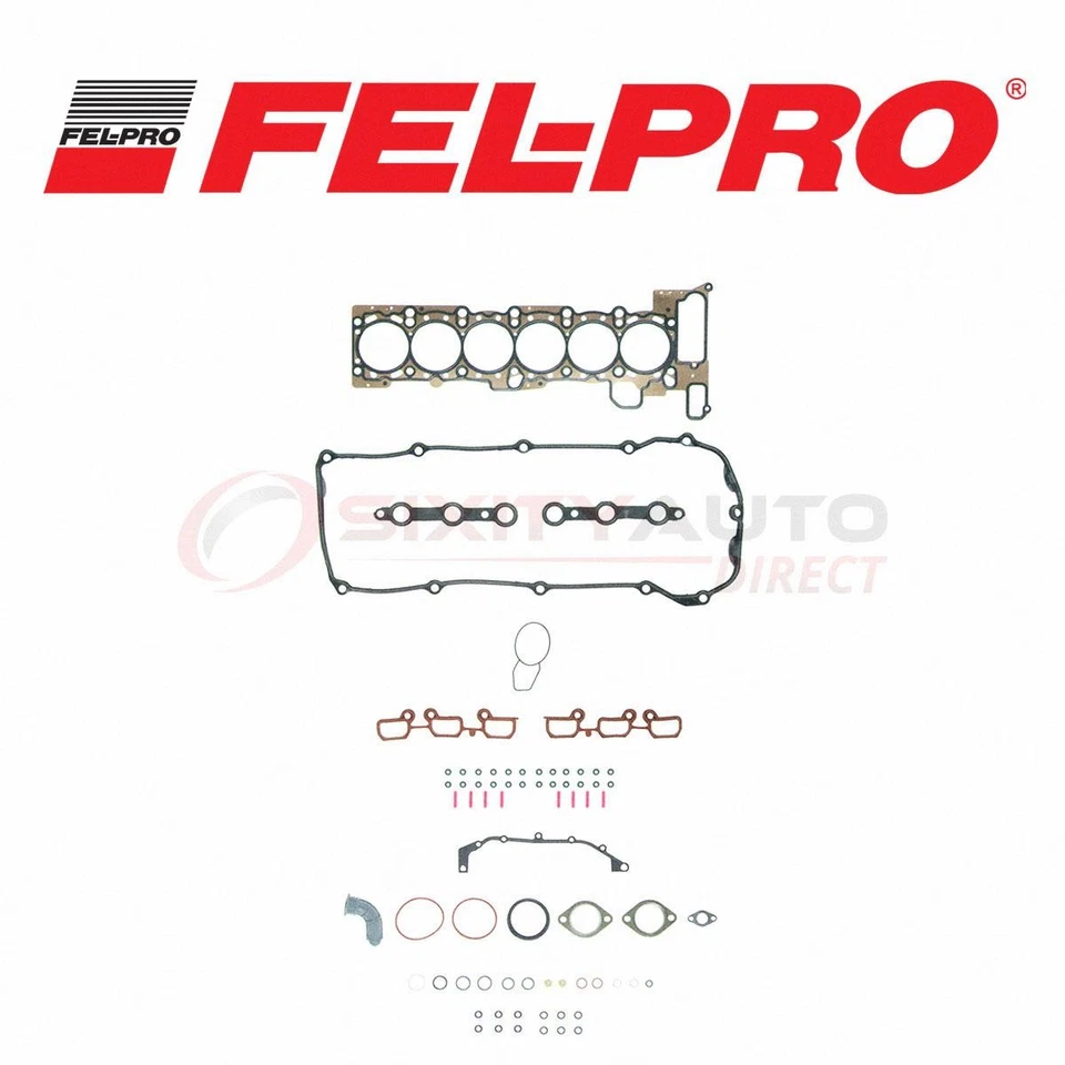 Fel-Pro Cylinder Head Gasket Set for 2001-2005 BMW 530i 3.0L L6 - Engine qy Foto 1 de 4
