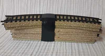 Marklin HO (6) 5106 Straight Train M Tracks and (2) Curved Tracks Vintage - Image 1 of 4