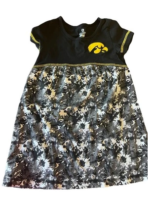 Girls Toddler 3T Colosseum Brand Iowa Hawkeyes  Dress - Image 1 of 4