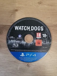 WATCHDOGS PS4 Sony PlayStation 4 Game Disc Only Free Postage - Picture 1 of 2