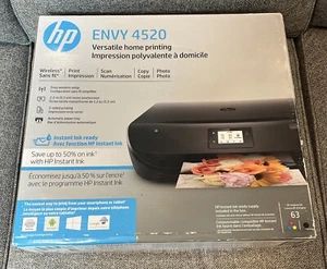 HP Envy 4520 All-In One Wireless Print Scan Copy Photo Inkjet Printer NEW SEALED - Photo 1/9