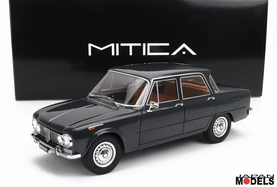 ALFA ROMEO GIULIA 1.6 TI 1962 GRIGIO 1/18 MITICA 200022-D