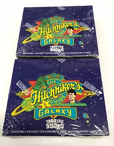 1994 CARDZ THE HITCHHIKER'S GUIDE TO THE GALAXY TRADING CARD FACTORY BOX x 2 BOX - Picture 1 of 5
