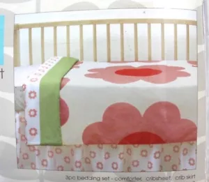 Orla Kiely für Target 3-teiliges Baumwollbett Bettwäsche Set Herz Gänseblümchen Blumen NEU - Bild 1 von 10