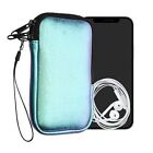 Neoprene Phone Pouch Size M - 5.5" - Universal Cell Sleeve Mobile Bag with Zi...