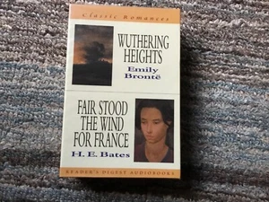 Fair Stood The Wind For France + Wuthering Heights - Audiobook Cassettes - NEW - Picture 1 of 2