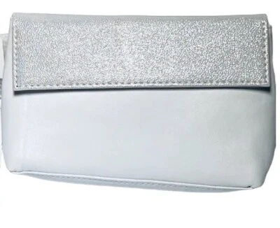 钱包 白色 复古 LA PRAIRIE 手包 白色鱼子酱 化妆品 手袋 从未使用过 — 第 1/4 张图片