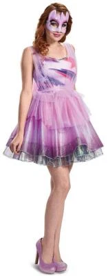 Twilight Sparkle My Little Pony Movie Fancy Dress Up Halloween Adult Costume - Image 1 of 2