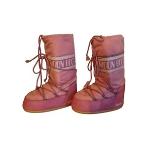 😍🥰Moon Boots Pink, EU 40 -44, wore them with a EU 40 - Bild 1 von 2