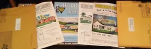 1954-1955 ALADDIN HOMES CATALOGS 4 CATALOGS W/ PRICE GUIDE - Picture 1 of 3