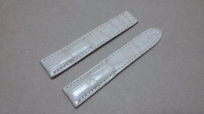 20mm/18mm Alligator Crocodile Print Leather Watch Strap Band - Image 1 of 4