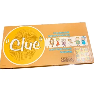 Vintage 1963 CLUE Board Game Parker Brothers - Complete In Box - Picture 1 of 14