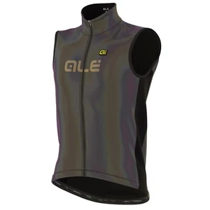 ALE Mens Cycling Gilet Vest - Reflective Guscio Iridescent - L21061519, Size XS - Picture 1 of 8