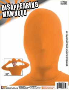 Disappearing Man Hood Invisible Fancy Dress Halloween Costume Accessory 7 COLORS