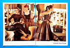 Nadruk magazynu AD - 3 strony Moda damska Obuwie Długie nogawki Wysokie obcasy Buty