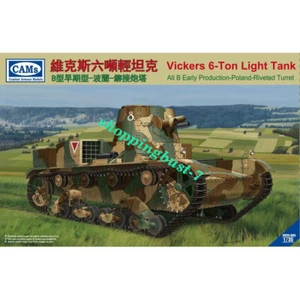 CAMs CV35005 1/35 Vickers 6-Ton light tank Alt B Early Poland-Riveted Turret - Picture 1 of 1
