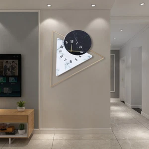 Große Wanduhr Übergröße Wohnzimmer leise Deko modern Home Big Office - Bild 1 von 12
