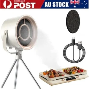 Portable Desktop Range Hoods with 3 Wind Speeds Low Noise Kitchen Exhaust Fan - Picture 1 of 12