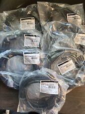 Lot of 7 - 10FT Cat 6 Snagless Black Cables