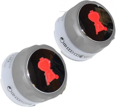 Weber 91538 2 Pack of Lighted Control Knobs for Some Summit Grills - Image 1 of 2