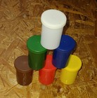 Film-, Fotodose 37mm x 51mm hoch Geocaching Micro versch. Farben 1,2,3 oder 6