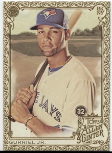 2019 Allen & Ginter LOURDES GURRIEL JR GOLD BORDER Hot Box #192 - BLUE JAYS - - Picture 1 of 1