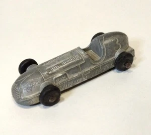 Vintage Diecast 3” Silver Open Wheel Race Car #3  - Picture 1 of 8