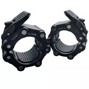 Magnetic Olympic Barbell Collars (Pair) - Picture 1 of 9
