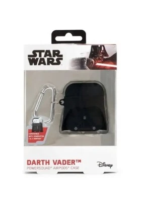 Star Wars Darth Vader AirPods Silicone Protective Case Disney - Image 1 of 2