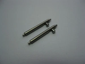 10 mm Stainless Steel Quick Release Watch Strap Spring Bars - Set of 2! bar pins - Picture 1 of 4