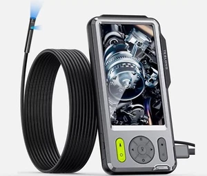 Teslong Endoscopio Doppio Obiettivo Boroscopio 5'' HD Snake Telecamera di Ispezione NTS500B - Foto 1 di 8