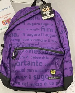 Zaino Io ti maledico Franco Cosimo Panini Viola - Foto 1 di 1