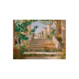 Stampa su Tela su Carta Poster o Quadro Peder Severin Krøyer Loggia in Ravello - Imagen 1 de 2