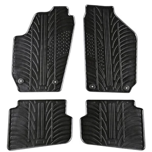 Tapetes de goma para Skoda Fabia 2007-2014 revestimientos de alta resistencia para todo tipo de clima - Imagen 1 de 7