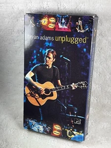 EXTREMELY RARE OOP - MTV Polygram Video Bryan Adams Unplugged VHS - Tested! - Picture 1 of 5
