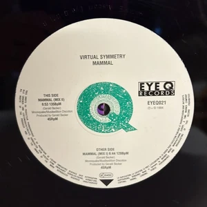 VIRTUAL SYMMETRY - Mammal (DE/1994) 12" Vinyl EX+ TRANCE - Picture 1 of 5