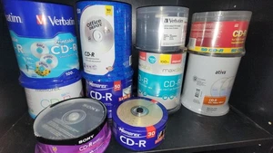 New Sealed 660x CD-R 700MB  Spindle Data Music Blank Discs Various Brands - Picture 1 of 7