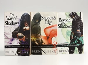 The Night Angel Trilogy By Brent Weeks Way Of Shadows Shadow’s Edge Beyond - Picture 1 of 4