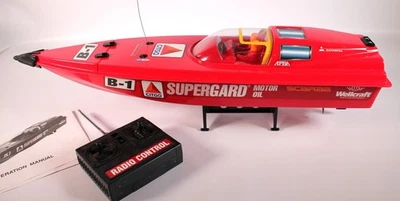 CITGO Supergard Radio Control Toy Boat w/Transmitter 24” NEW IN BOX No. 8537 - Image 1 of 4