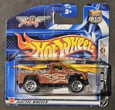 Hot Wheels Final Run, Bywayman, Chevy Silverado, Rare Collectable 2003 Hotwheels - Image 1 of 4