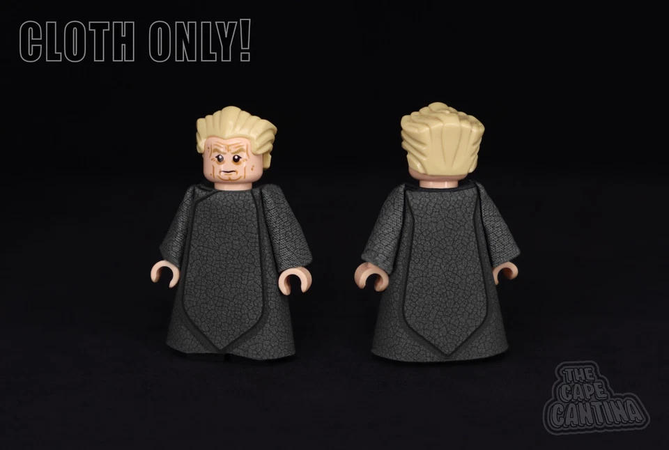 para Minifigura DELUXE Canciller Palpatine Federación de Comercio Bata Tela Solo-NUEVA Foto 1 de 1